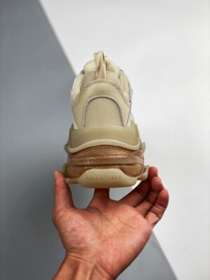  BALENCIAGA TRIPLE S CLEAR SOLE 'OFF WHITE - immagine 3