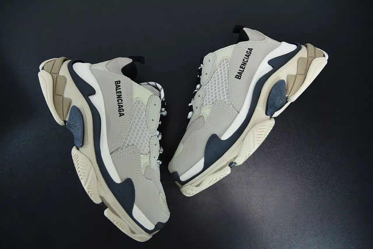 REPLICA BALENCIAGA TRIPLE S TRAINER 'VANILLE' - immagine 7