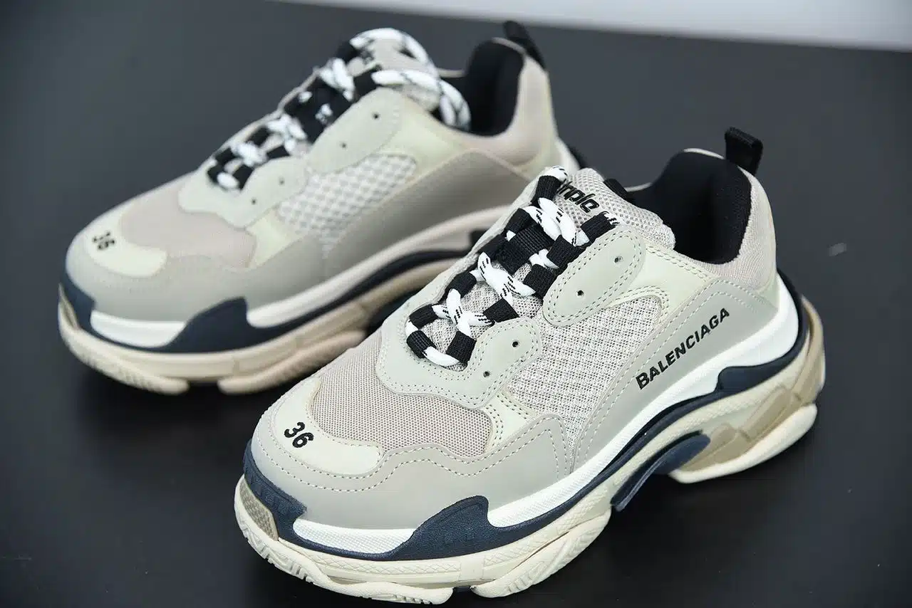 REPLICA BALENCIAGA TRIPLE S TRAINER 'VANILLE' - immagine 6