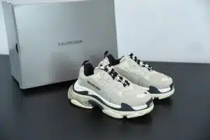  BALENCIAGA TRIPLE S TRAINER 'VANILLE' - immagine 8