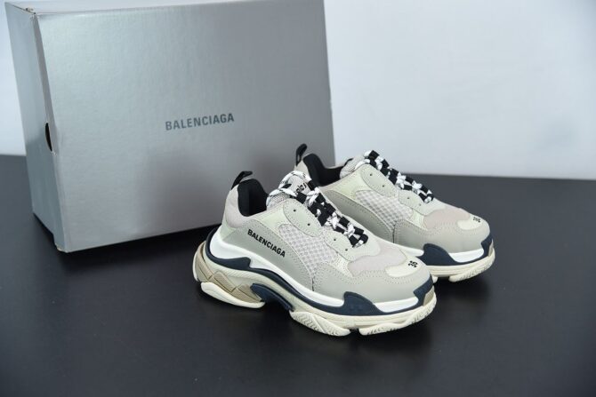 REPLICA BALENCIAGA TRIPLE S TRAINER 'VANILLE' - immagine 8