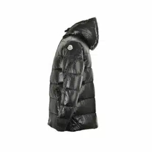  MONCLER GIACCA TRAPUNTATA CON CAPPUCCIO 'NERO - immagine 6