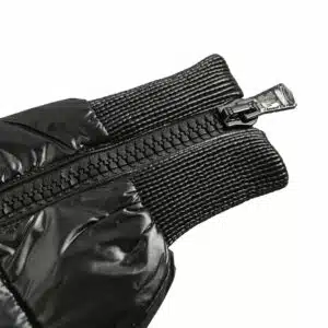  MONCLER GIACCA TRAPUNTATA CON CAPPUCCIO 'NERO - immagine 2