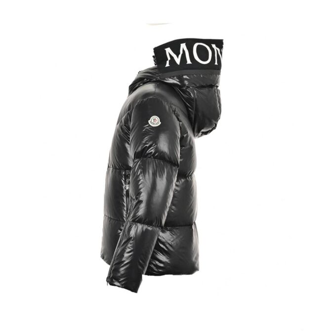 PIUMINO MONCLER REPLICA 'NERO' - immagine 6
