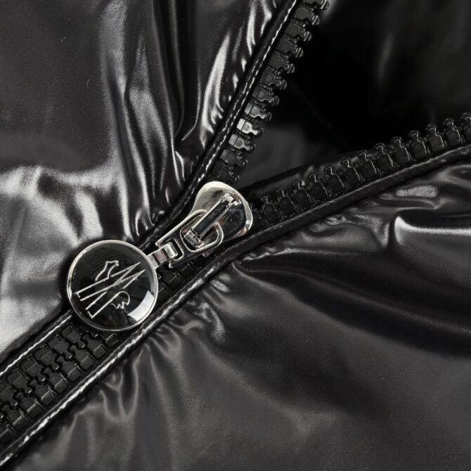 PIUMINO MONCLER REPLICA 'NERO' - immagine 3