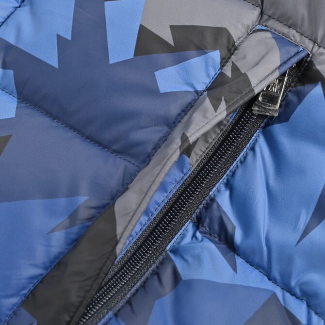 REPLICA MONCLER GIACCA NEVE 'BLU' - immagine 3