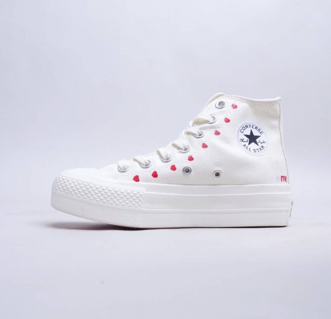REPLICA CONVERSE VINTAGE HEART - immagine 3