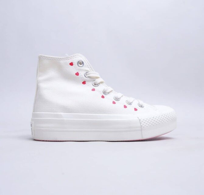 REPLICA CONVERSE VINTAGE HEART - immagine 2