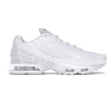 REPLICA NIKE AIR MAX TN PLUS 3 TRIPLE WHITE