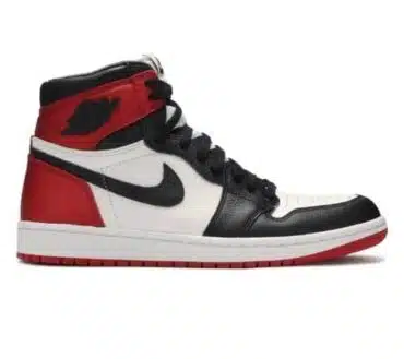 AIR JORDAN 1 RETRO HIGH REPLICA 'SATIN BLACK TOE'