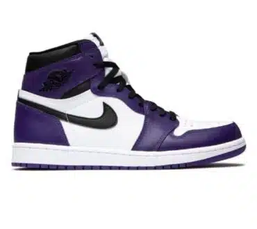 REPLICA AIR JORDAN 1 HIGH OG 'COURT PURPLE' NERO