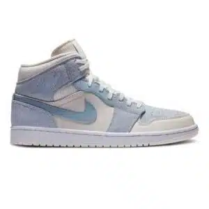 AIR JORDAN 1 MID SE 'SAIL LIGHT BLUE' 