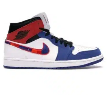 AIR JORDAN RETRO 1 "Multi-Color Swoosh" REPLICA