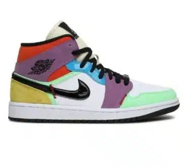 AIR JORDAN 1 MID GS 'LIGHTBULB' REPLICA