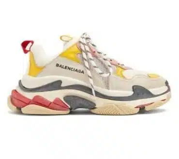 REPLICA BALENCIAGA TRIPLE S 17FW 'GIALLO ROSA E BEIGE'