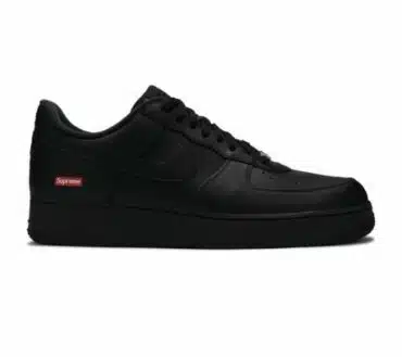SUPREME X AIR FORCE 1 LOW 'BOX LOGO - BLACK' REPLICA