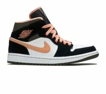 REPLICA AIR JORDAN 1 MID SE 'PEACH MOCHA' BIANCO