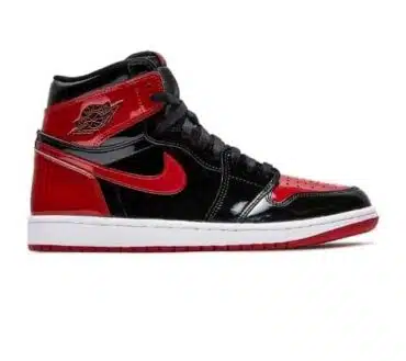 AIR JORDAN 1 RETRO HIGH OG 'PATENT BRED' REPLICA