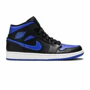 AIR JORDAN 1 MID 'NERO IPER ROYAL' 