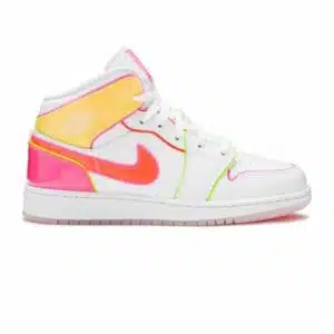 AIR JORDAN 1 MID SE GS 'EDGE GLOW' 