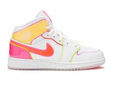 AIR JORDAN 1 MID SE GS 'EDGE GLOW' REPLICA