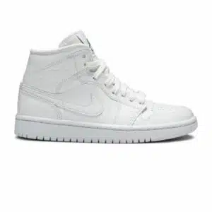 AIR JORDAN 1 MID 'WHITE SNAKESKIN' 