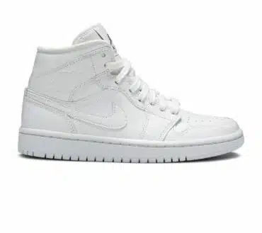 AIR JORDAN 1 MID 'WHITE SNAKESKIN' REPLICA