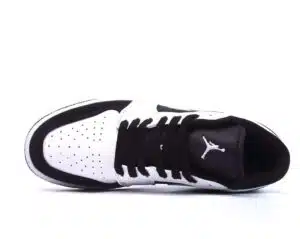  JORDAN 1 LOW BLACK&WHITE - immagine 2