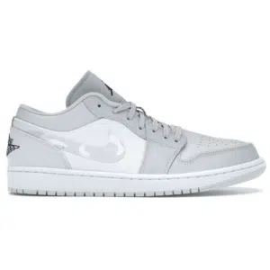  JORDAN 1 BASSO BIANCO 'CAMO'