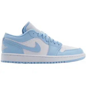  JORDAN 1 LOW WHITE 'ICE BLUE'