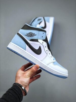  JORDAN 1 MID 'ICE BLUE' - immagine 7
