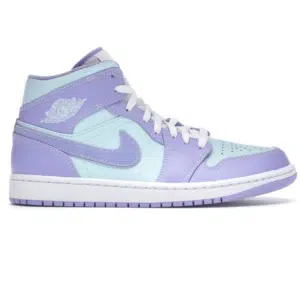  JORDAN 1 MID PURPLE AQUA