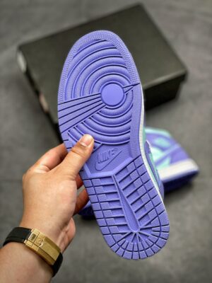  JORDAN 1 MID PURPLE AQUA - immagine 5