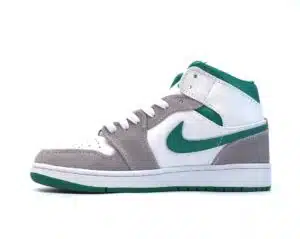  JORDAN 1 MID SE WHITE PINE VERDE FUMO GRIGIO - immagine 6