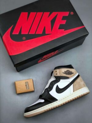 AIR JORDAN 1 RETRO HIGH 'LATTE' REPLICA - immagine 8