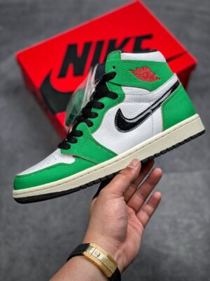  JORDAN 1 RETRO HIGH OG 'LUCKY GREEN - immagine 2