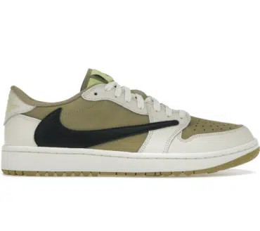 REPLICA JORDAN 1 RETRO LOW GOLF TRAVIS SCOTT 'NEUTRAL OLIVE'