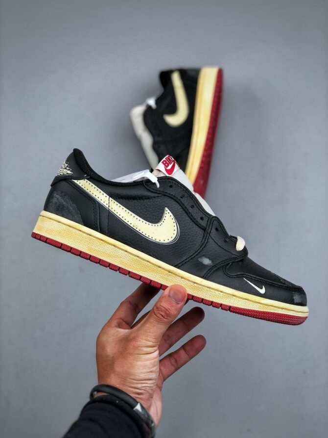 REPLICA JORDAN 1 RETRO LOW 'NIGEL SYLVESTER BETTER WITH TIME' - immagine 7