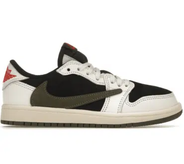 REPLICA JORDAN 1 RETRO LOW OG SP TRAVIS SCOTT MEDIUM OLIVE