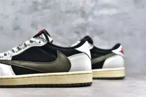 REPLICA JORDAN 1 RETRO LOW OG SP TRAVIS SCOTT MEDIUM OLIVE - immagine 3