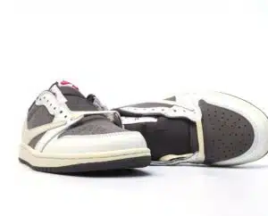 REPLICA JORDAN 1 RETRO LOW OG SP TRAVIS SCOTT REVERSE MOCHA - immagine 3