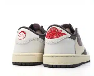 REPLICA JORDAN 1 RETRO LOW OG SP TRAVIS SCOTT REVERSE MOCHA - immagine 2