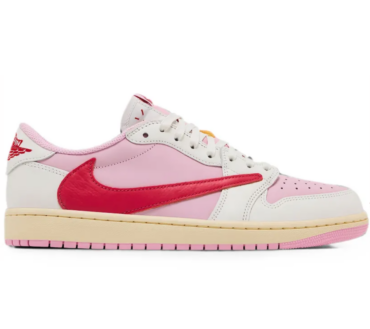 JORDAN 1 RETRO LOW OG SP TRAVIS SCOTT SAIL ‘TROPICAL PINK’
