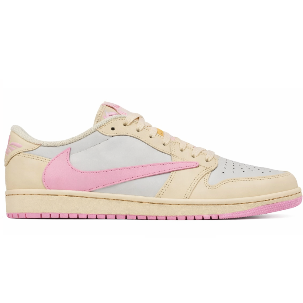 JORDAN 1 RETRO LOW OG SP TRAVIS SCOTT 'SHY PINK' JORDAN 1 RETRO LOW OG SP TRAVIS SCOTT 'SHY PINK' - immagine 1