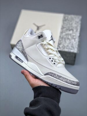  JORDAN 3 RETRO SAIL 'CEMENT GREY' - immagine 9