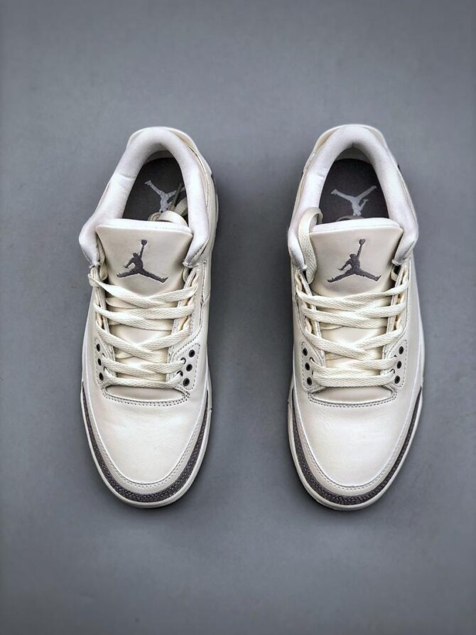 REPLICA JORDAN 3 RETRO SAIL 'CEMENT GREY' - immagine 6