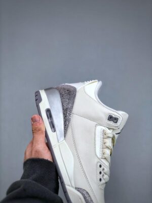 JORDAN 3 RETRO SAIL 'CEMENT GREY' - immagine 5