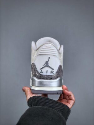 REPLICA JORDAN 3 RETRO SAIL 'CEMENT GREY' - immagine 4