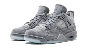REPLICA JORDAN 4 RETRO KAWS 'GREY' - immagine 4
