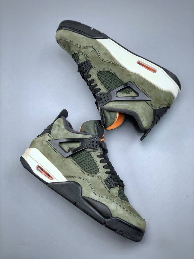 JORDAN 4 RETRO OG 'UNDEFEATED' (2025) REPLICA - immagine 2